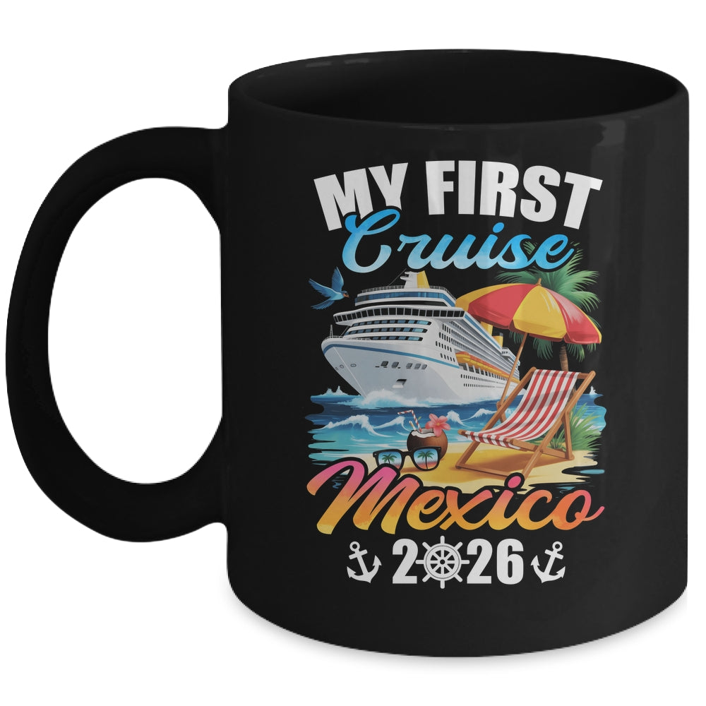 My First Cruise Mexico 2026 Family Vacation Trip Matching Mug | teecentury
