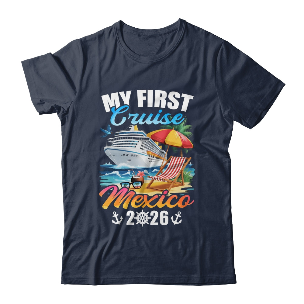 My First Cruise Mexico 2026 Family Vacation Trip Matching Shirt & Tank Top | teecentury