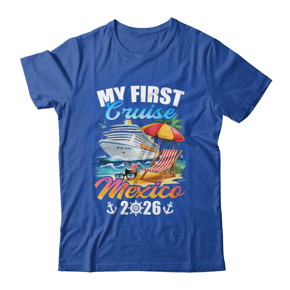 My First Cruise Mexico 2026 Family Vacation Trip Matching Shirt & Tank Top | teecentury