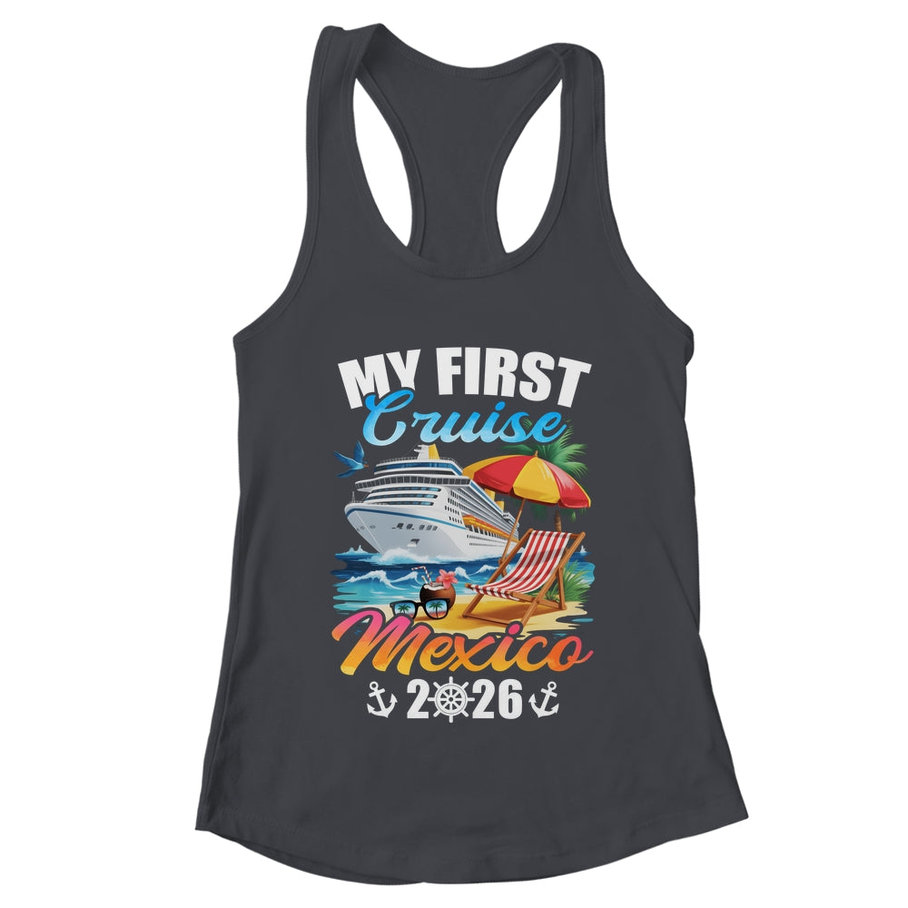 My First Cruise Mexico 2026 Family Vacation Trip Matching Shirt & Tank Top | teecentury