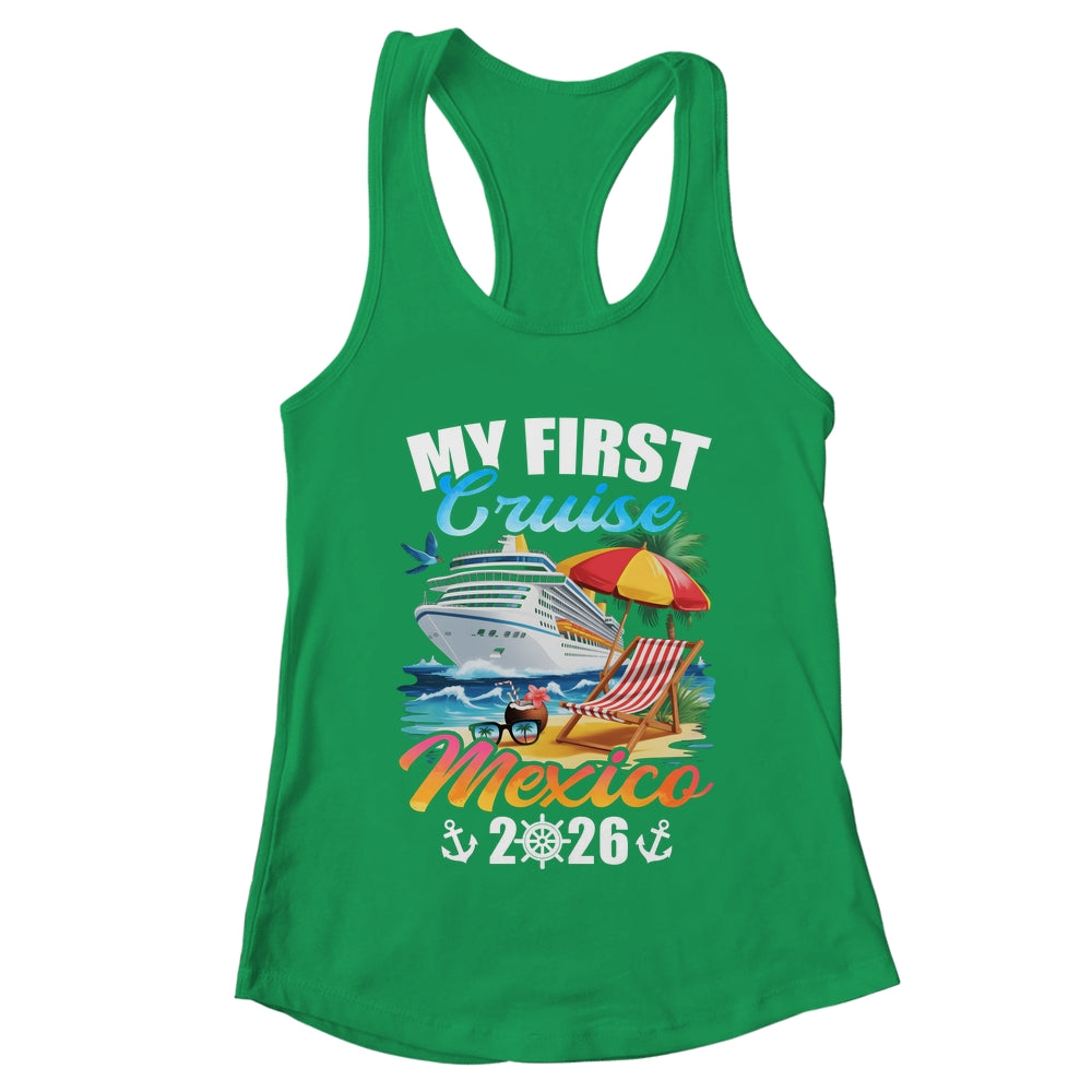 My First Cruise Mexico 2026 Family Vacation Trip Matching Shirt & Tank Top | teecentury