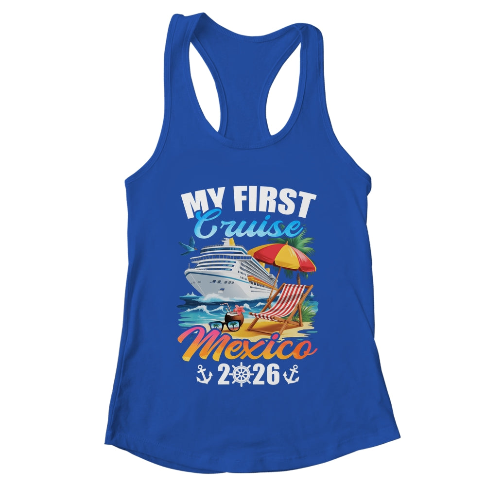 My First Cruise Mexico 2026 Family Vacation Trip Matching Shirt & Tank Top | teecentury