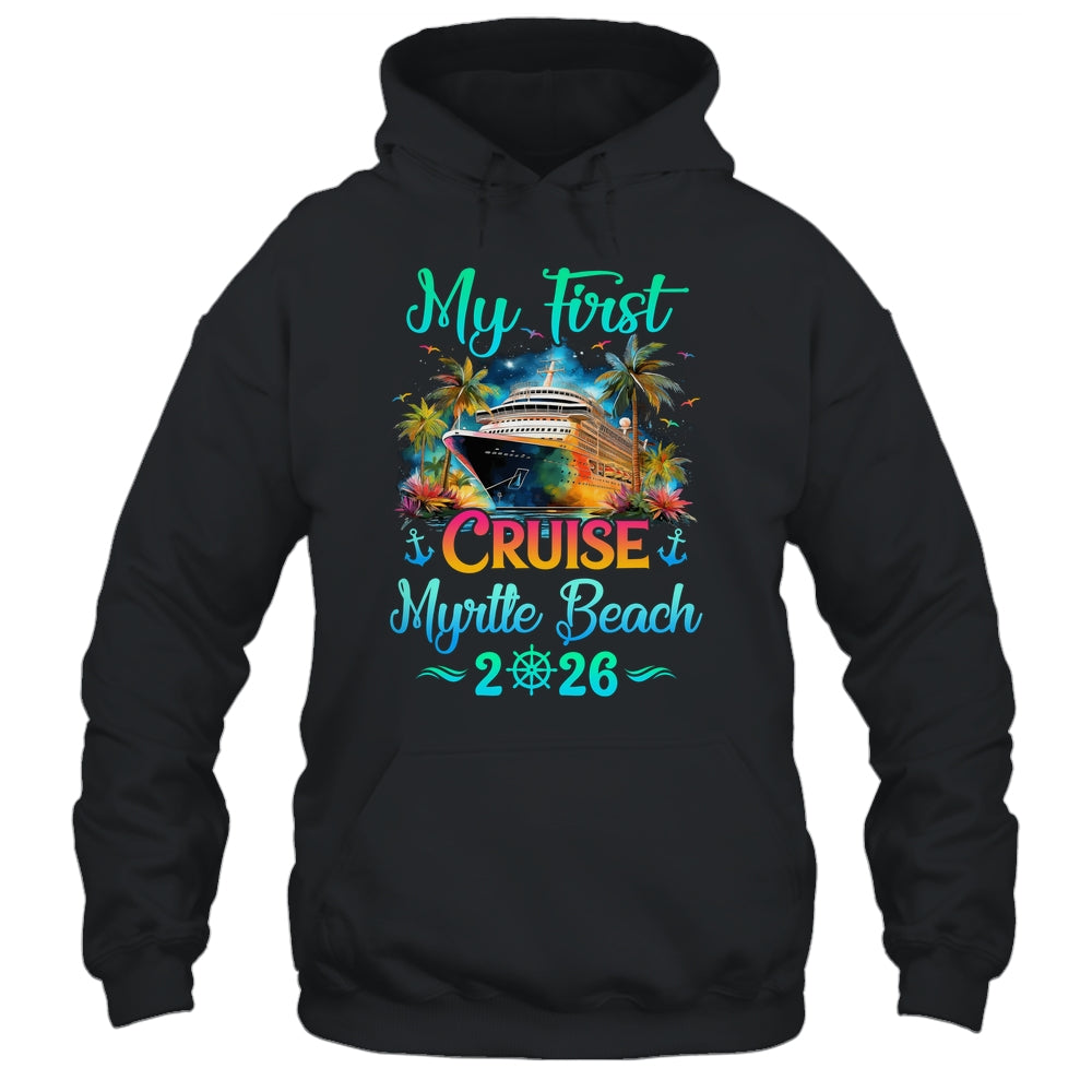 My First Cruise Myrtle Beach 2026 Family Trip Cruisin Together Shirt & Tank Top | teecentury