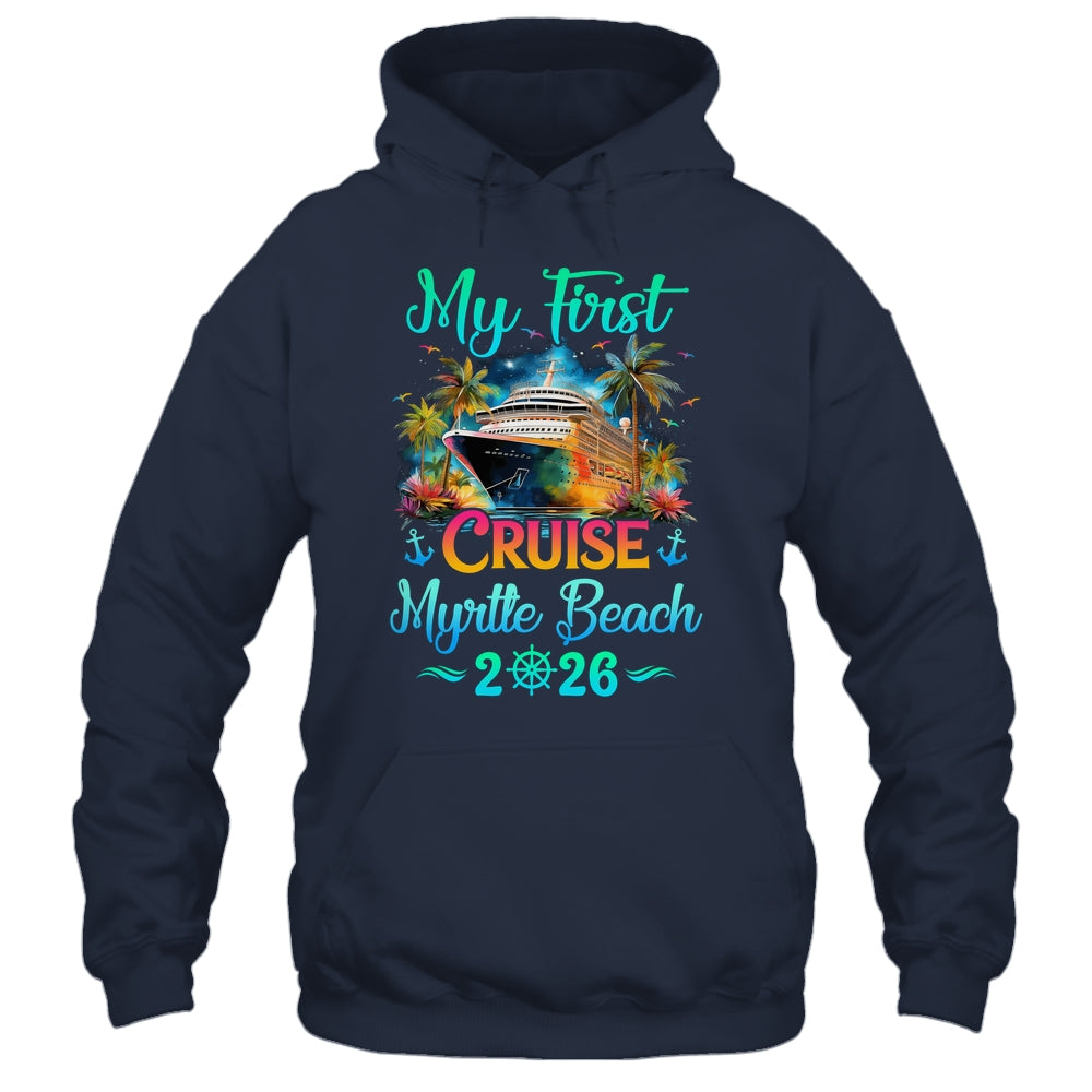 My First Cruise Myrtle Beach 2026 Family Trip Cruisin Together Shirt & Tank Top | teecentury