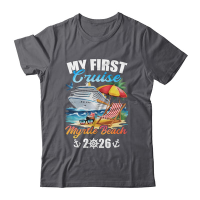 My First Cruise Myrtle Beach 2026 Family Vacation Trip Matching Shirt & Tank Top | teecentury