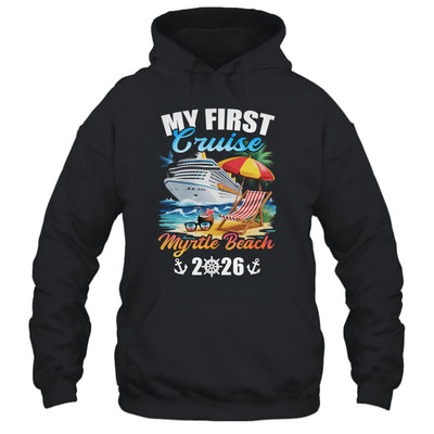 My First Cruise Myrtle Beach 2026 Family Vacation Trip Matching Shirt & Tank Top | teecentury