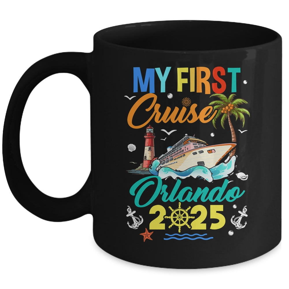 My First Cruise Orlando 2025 Family Matching Vacation Group Mug | teecentury