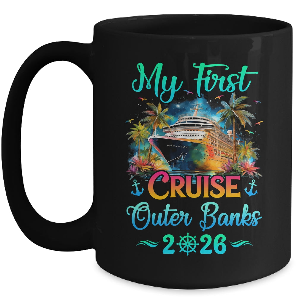 My First Cruise Outer Banks 2026 Family Trip Cruisin Together Mug | teecentury