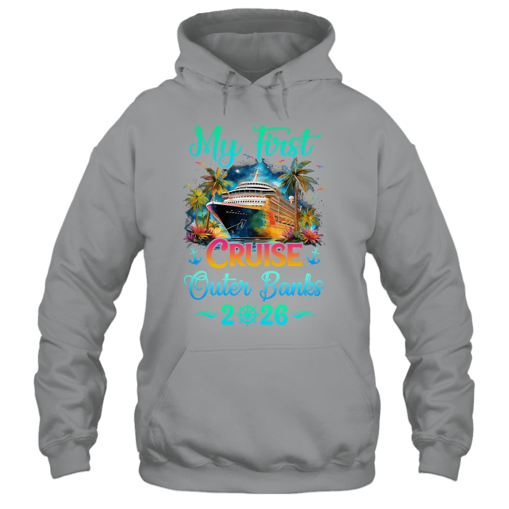 My First Cruise Outer Banks 2026 Family Trip Cruisin Together Shirt & Tank Top | teecentury