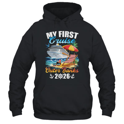 My First Cruise Outer Banks 2026 Family Vacation Trip Matching Shirt & Tank Top | teecentury