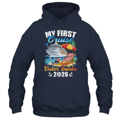My First Cruise Outer Banks 2026 Family Vacation Trip Matching Shirt & Tank Top | teecentury
