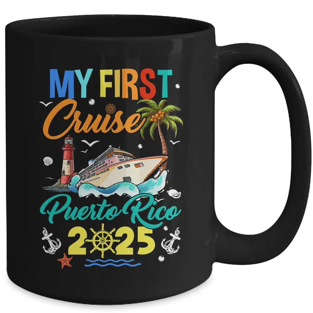 My First Cruise Puerto Rico 2025 Family Matching Vacation Group Mug | teecentury