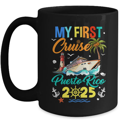 My First Cruise Puerto Rico 2025 Family Matching Vacation Group Mug | teecentury