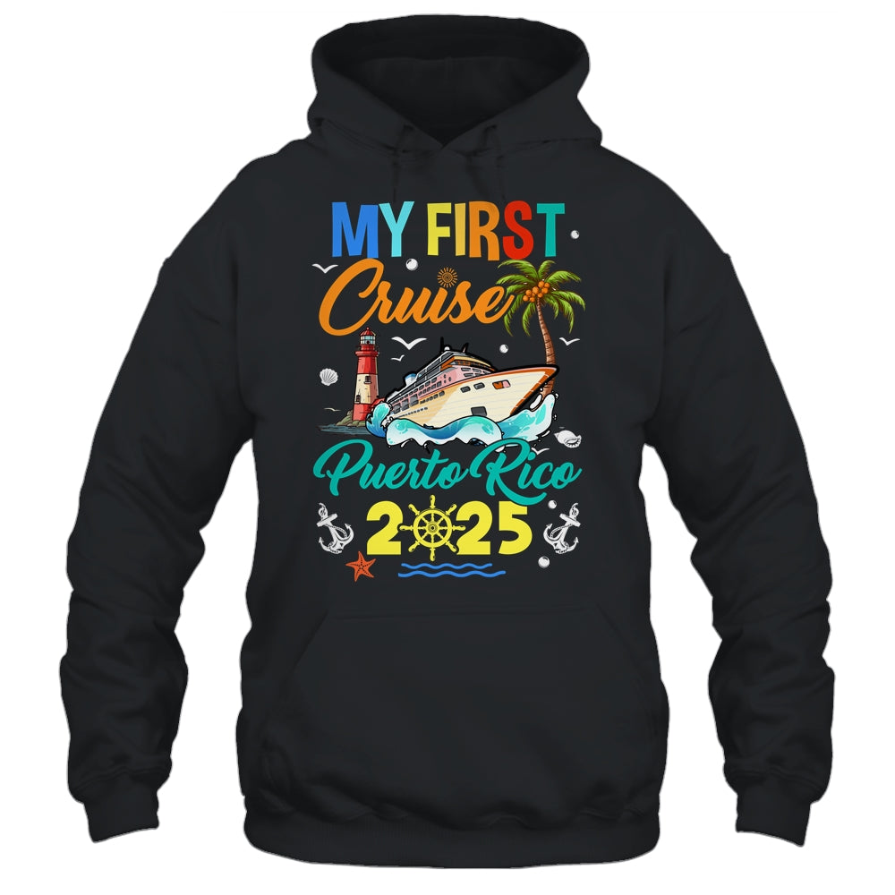 My First Cruise Puerto Rico 2025 Family Matching Vacation Group Shirt & Tank Top | teecentury