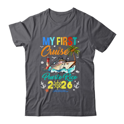 My First Cruise Puerto Rico 2026 Family Matching Vacation Group Shirt & Tank Top | teecentury