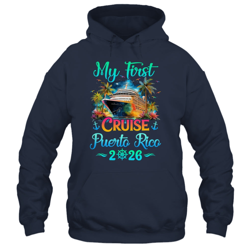 My First Cruise Puerto Rico 2026 Family Trip Cruisin Together Shirt & Tank Top | teecentury