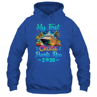 My First Cruise Puerto Rico 2026 Family Trip Cruisin Together Shirt & Tank Top | teecentury