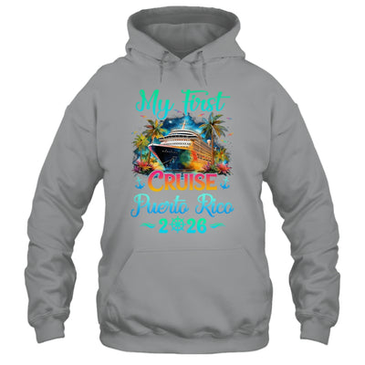 My First Cruise Puerto Rico 2026 Family Trip Cruisin Together Shirt & Tank Top | teecentury