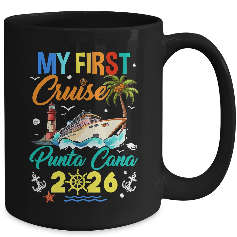 My First Cruise Punta Cana 2026 Family Matching Vacation Group Mug | teecentury