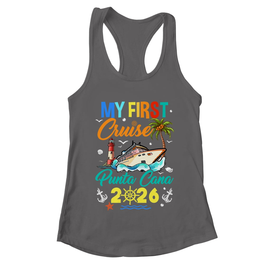 My First Cruise Punta Cana 2026 Family Matching Vacation Group Shirt & Tank Top | teecentury