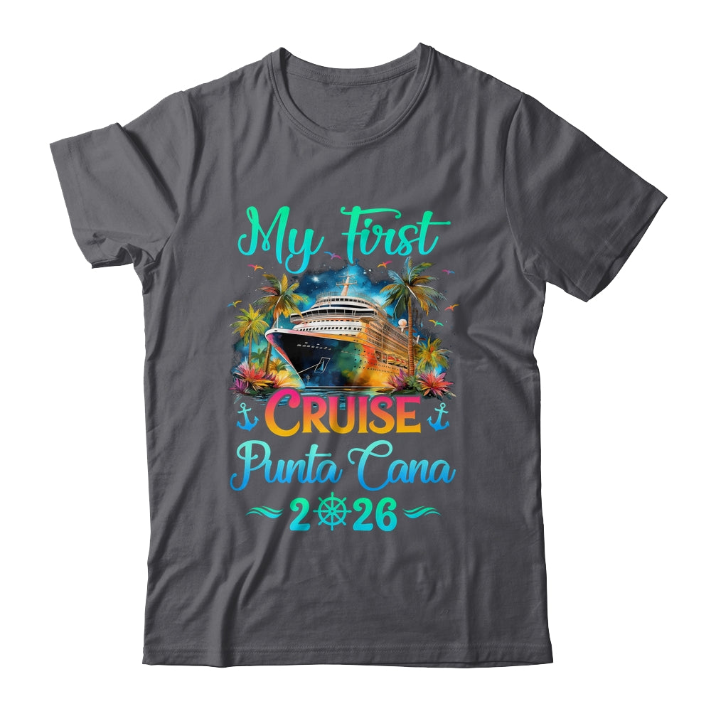My First Cruise Punta Cana 2026 Family Trip Cruisin Together Shirt & Tank Top | teecentury