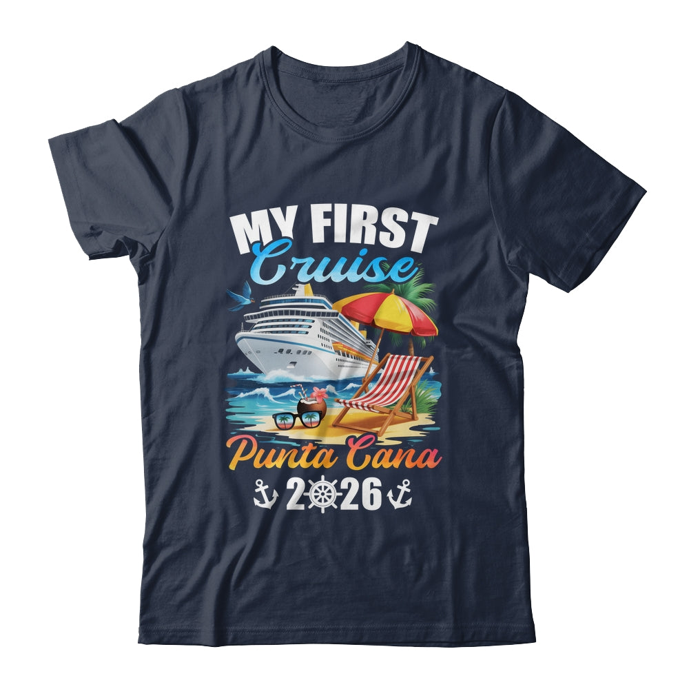 My First Cruise Punta Cana 2026 Family Vacation Trip Matching Shirt & Tank Top | teecentury