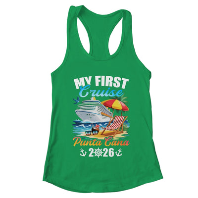 My First Cruise Punta Cana 2026 Family Vacation Trip Matching Shirt & Tank Top | teecentury