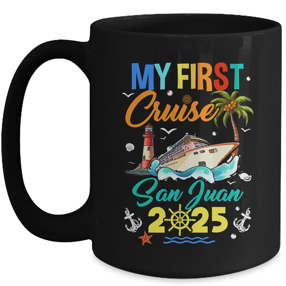 My First Cruise San Juan 2025 Family Matching Vacation Group Mug | teecentury
