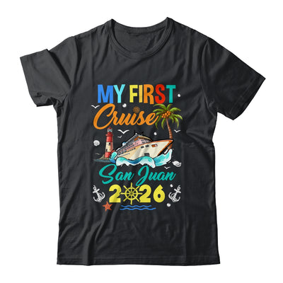 My First Cruise San Juan 2026 Family Matching Vacation Group Shirt & Tank Top | teecentury
