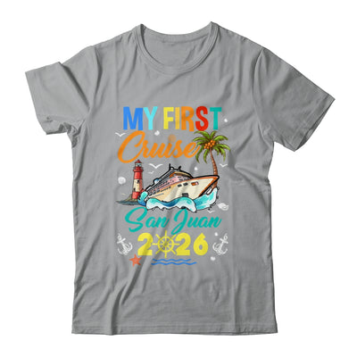 My First Cruise San Juan 2026 Family Matching Vacation Group Shirt & Tank Top | teecentury