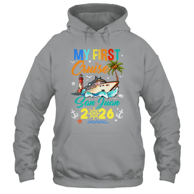 My First Cruise San Juan 2026 Family Matching Vacation Group Shirt & Tank Top | teecentury