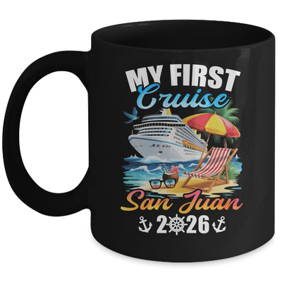 My First Cruise San Juan 2026 Family Vacation Trip Matching Mug | teecentury