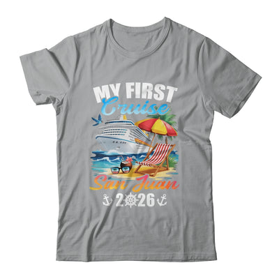 My First Cruise San Juan 2026 Family Vacation Trip Matching Shirt & Tank Top | teecentury