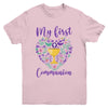 My First Holy Communion Christians And Catholic Girls Boys Youth Shirt | teecentury