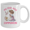 My First Holy Communion For Girl Christian Catholic Mug | teecentury