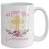 My First Holy Communion Girls Christians And Catholic Mug | teecentury