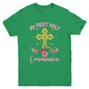 My First Holy Communion Girls Christians And Catholic Youth Shirt | teecentury