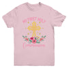 My First Holy Communion Girls Christians And Catholic Youth Shirt | teecentury
