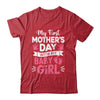 My First Mothers Day With Baby Girl Funny First Time Mom Shirt & Hoodie | teecentury