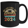 My Last First Day Senior 2024 Class Of 2024 Back To School Mug | teecentury