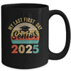 My Last First Day Senior 2025 Class Of 2025 Back To School Mug | teecentury