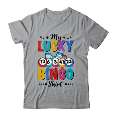 My Lucky Bingo Shirt Bingo Lover Gambler Gambling Funny Shirt & Hoodie | teecentury