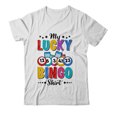 My Lucky Bingo Shirt Bingo Lover Gambler Gambling Funny Shirt & Hoodie | teecentury