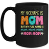 My Nickname Is MOM Full Name MOM MOM MOM Mothers Day Funny Mug | teecentury