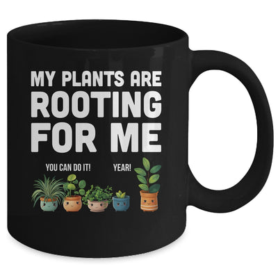 My Plants Are Rooting For Me Funny Gardening Gardener Lover Mug | teecentury