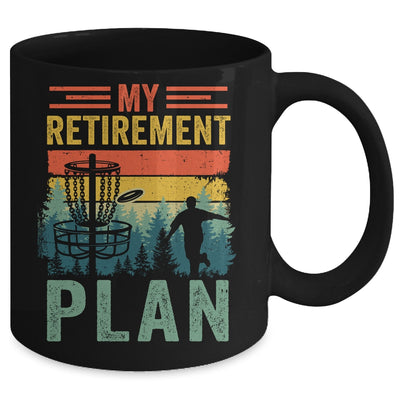 My Retirement Plan Funny Disc Golf For Dad Grandpa Old Man Mug | teecentury