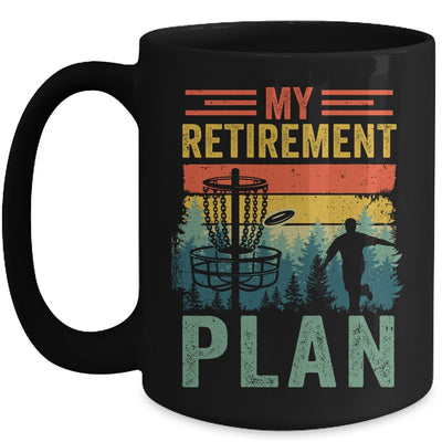 My Retirement Plan Funny Disc Golf For Dad Grandpa Old Man Mug | teecentury
