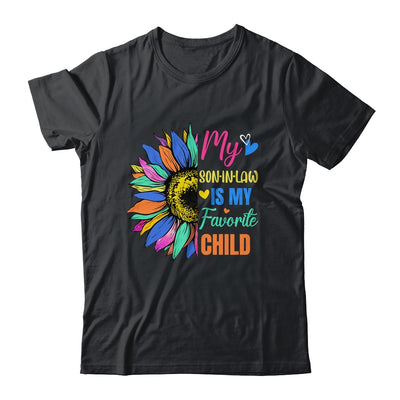 My Son In Law Is My Favorite Child Family Sunflower Design Shirt & Tank Top | teecentury