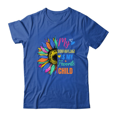 My Son In Law Is My Favorite Child Family Sunflower Design Shirt & Tank Top | teecentury