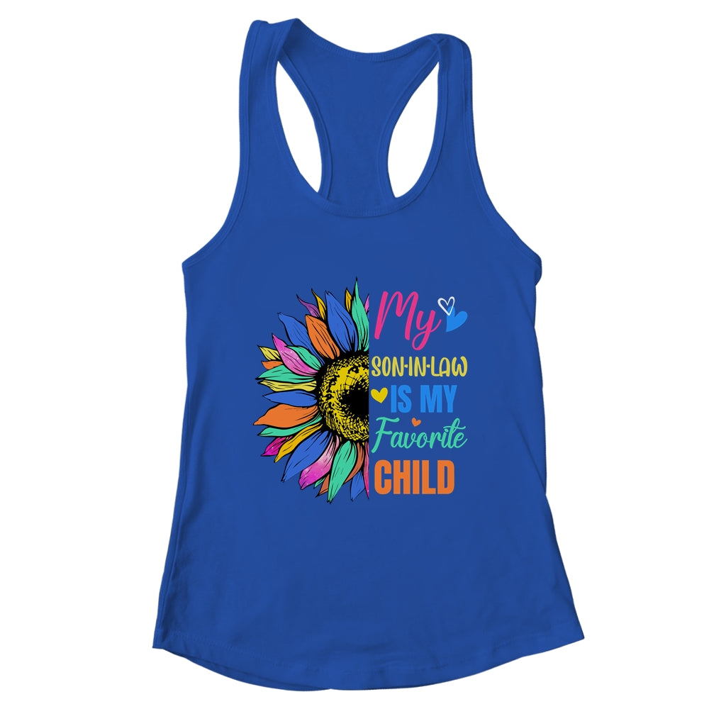 My Son In Law Is My Favorite Child Family Sunflower Design Shirt & Tank Top | teecentury